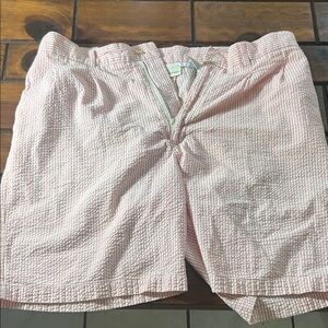 Preswick & Moore Light Pink Seersucker Men's Shorts